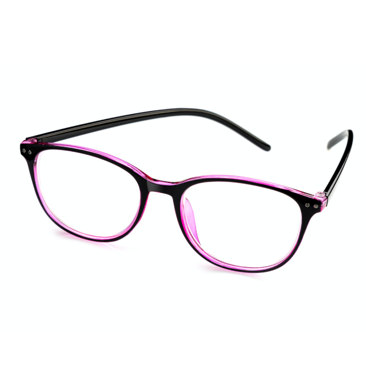 Rose colored reading glasses