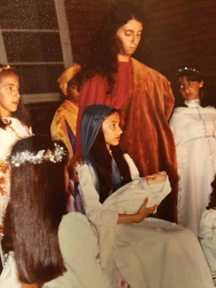 Michele as Mary